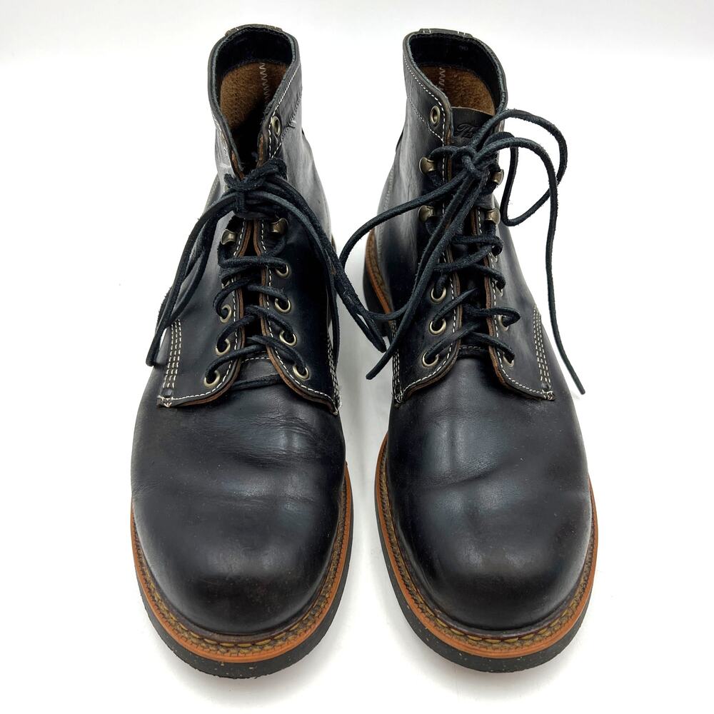 Thorogood Beloit Black Leather Boots 814-6532 - Picture 7 of 9